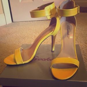 Yellow heels